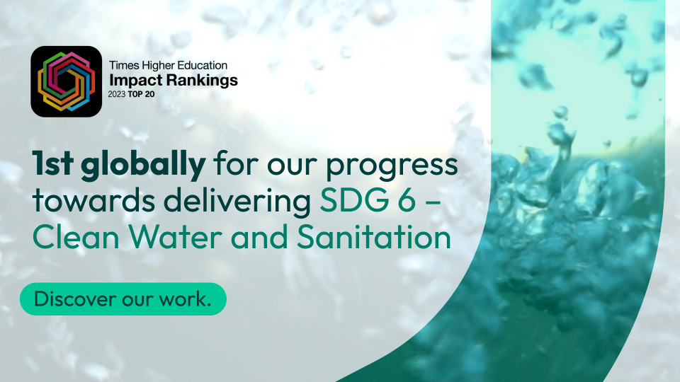 Exeter ranked first globally for action on Clean Water in THE Impact ...